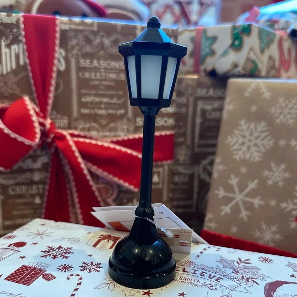 Target Bullseye Wondershop light post Christmas village store